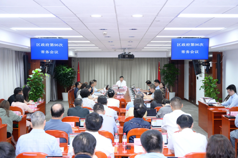 District Government Executive Meeting Invites Experts, Scholars, and Public Representatives to Participate and Offer Suggestions for Yangpu's Development of Digital Economy and Low-Altitude Economy